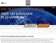 Tablet Screenshot of diro.eu
